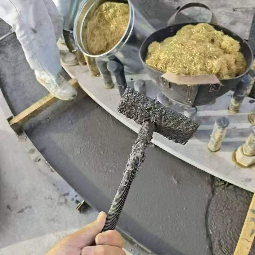 若尔盖C120钢纤维高强无收灌浆料 轧机压缩机汽轮机发电机锻压设备底座灌浆材料